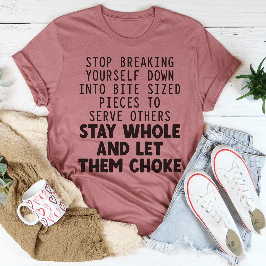 Deja de romperte la camiseta