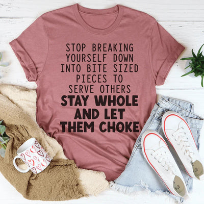 Deja de romperte la camiseta