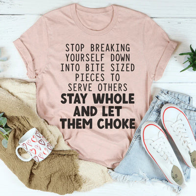 Deja de romperte la camiseta