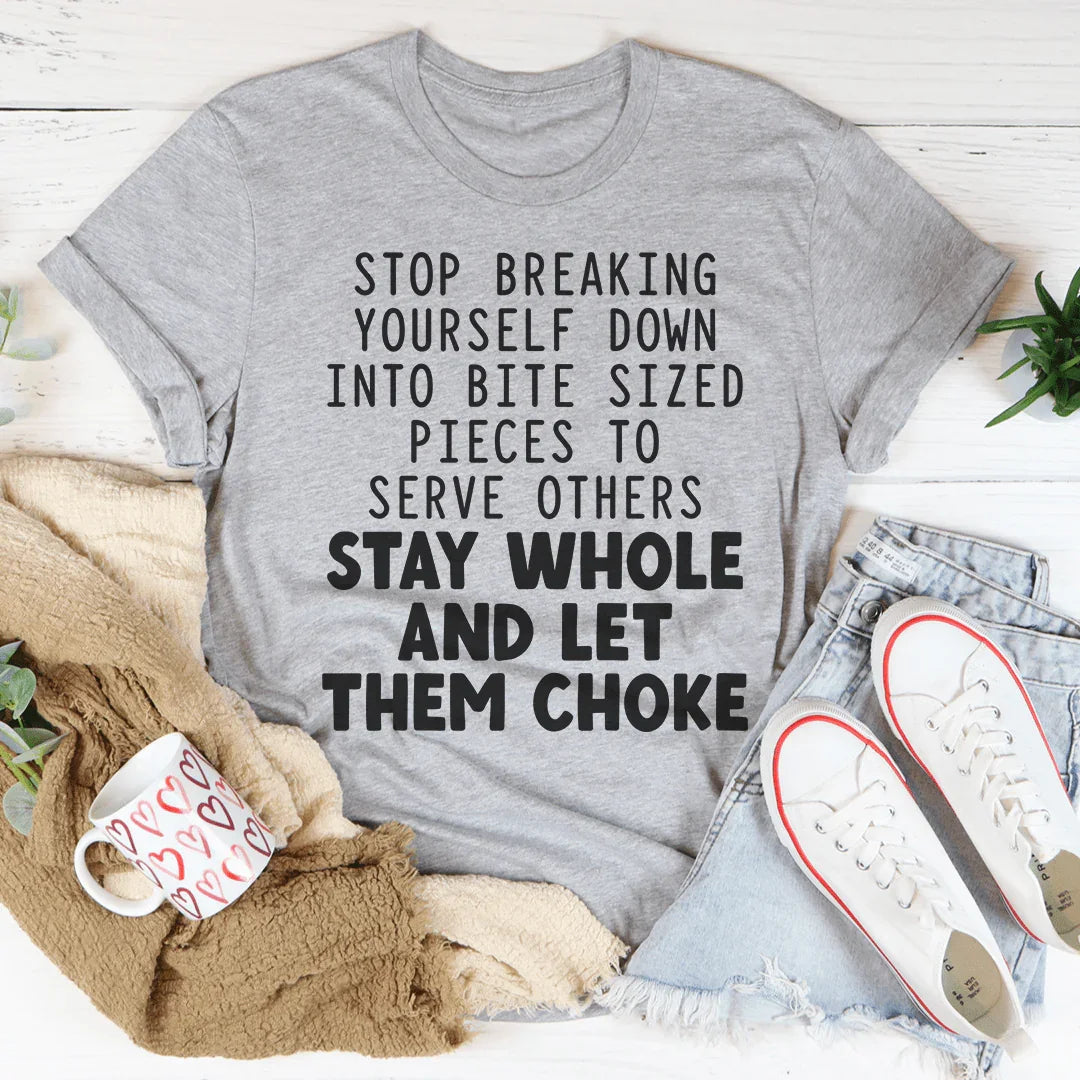 Deja de romperte la camiseta
