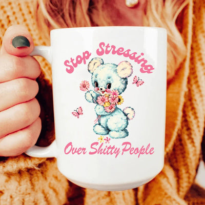 Empowering 15 oz Ceramic Mug for Daily Inspiration