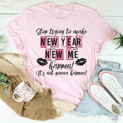 New Year New Me Statement Tee