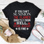 Camiseta "Comprar en la tienda está bien"