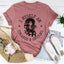 Camiseta extraña e inusual