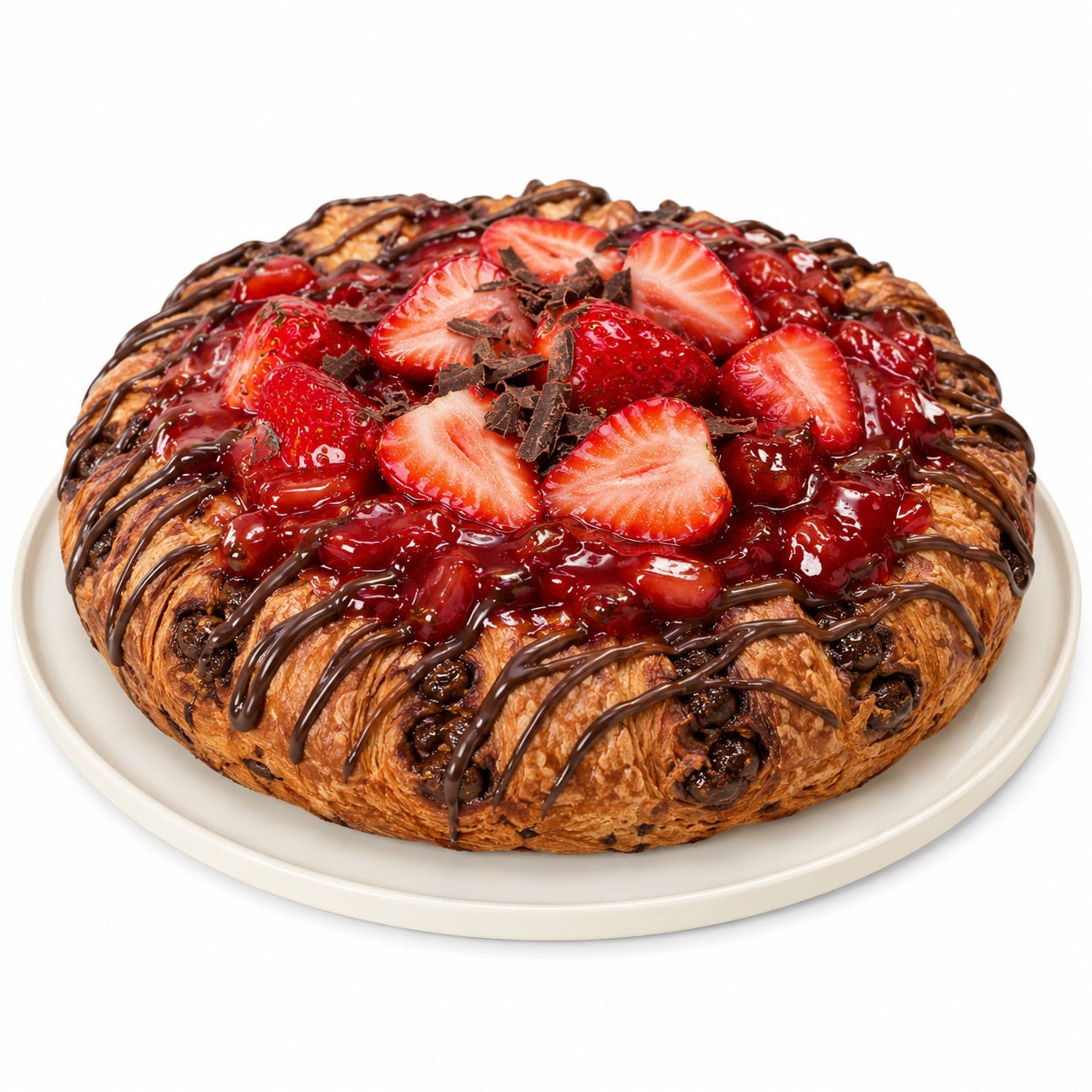 Pastel de Croissant de Chocolate y Piña Sin Azúcar Andy Anand - 2.5 lbs