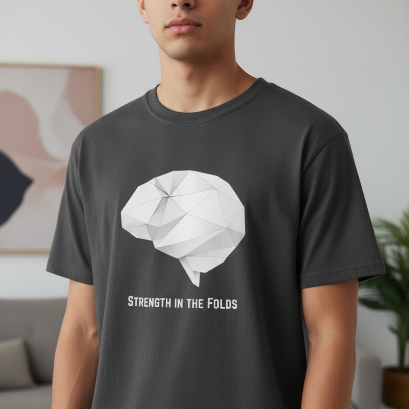 Fortaleza en los Pliegues — Camiseta Unisex de Concienciación sobre la Epilepsia