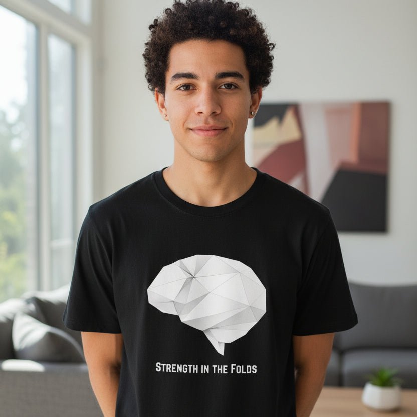Fortaleza en los Pliegues — Camiseta Unisex de Concienciación sobre la Epilepsia