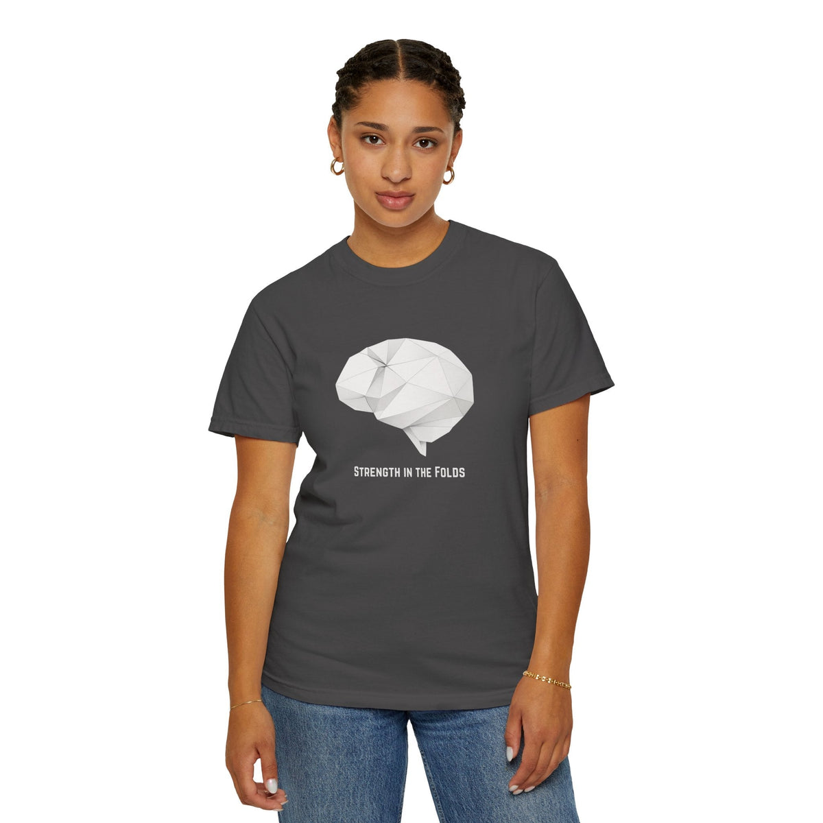 Fortaleza en los Pliegues — Camiseta Unisex de Concienciación sobre la Epilepsia