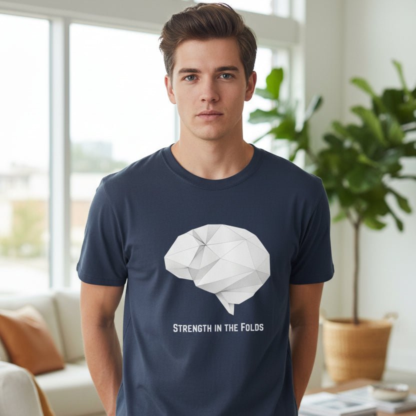 Fortaleza en los Pliegues — Camiseta Unisex de Concienciación sobre la Epilepsia