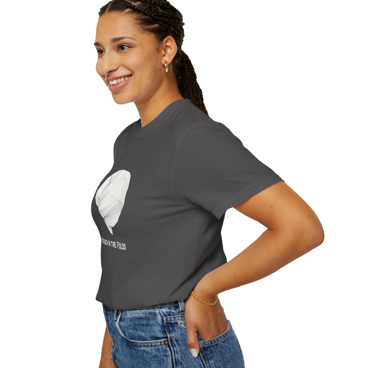 Fortaleza en los Pliegues — Camiseta Unisex de Concienciación sobre la Epilepsia