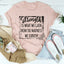 Strength Is What We Gain From The Madness We Survive Tee - Korvel