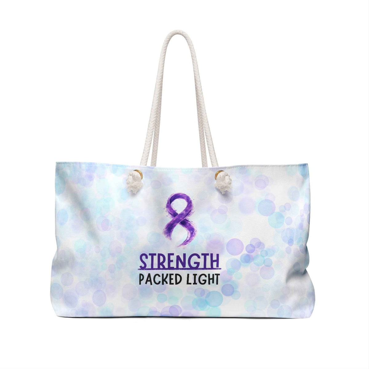 Fuerza, Ligero y Compacto – Bolsa de Fin de Semana para la Conciencia sobre la Epilepsia