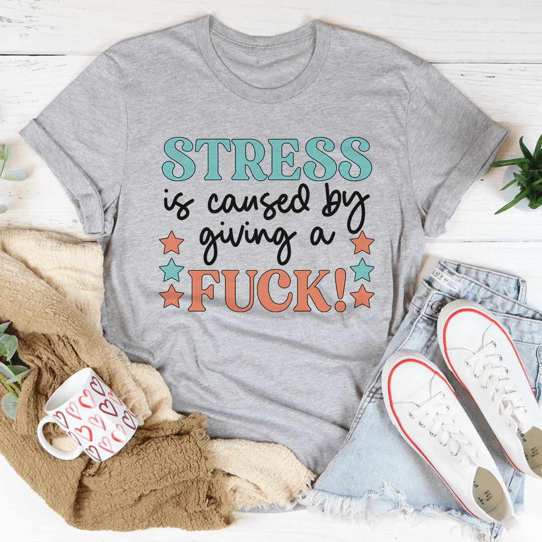Stress Tee - Soft and Stylish Everyday Wear