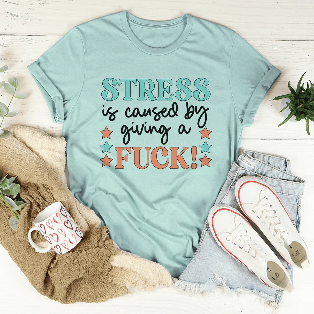 Stress Tee - Soft and Stylish Everyday Wear