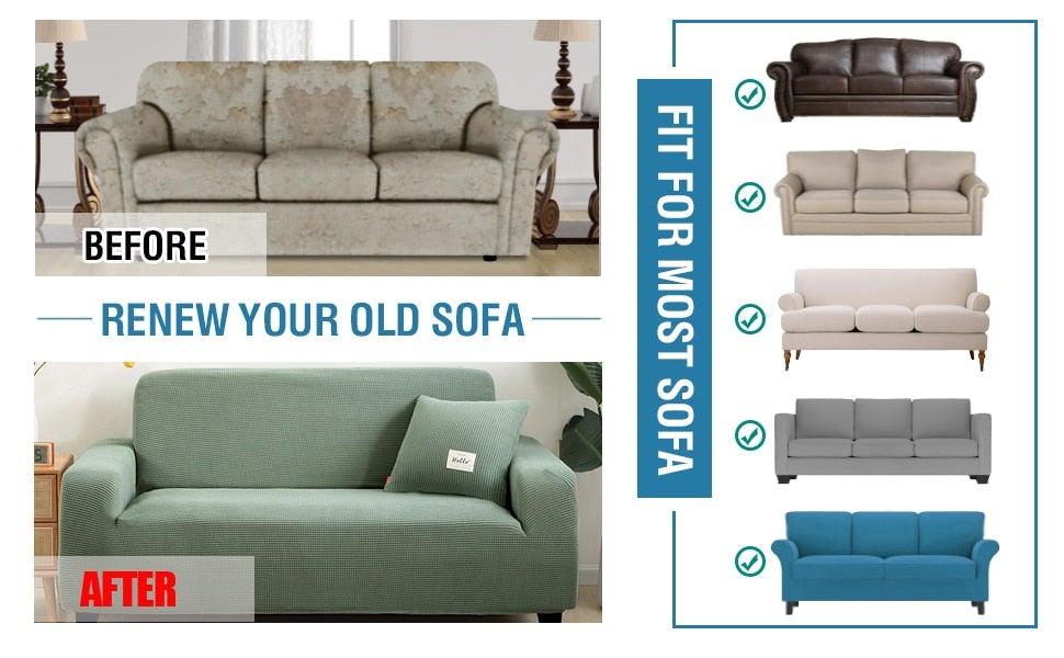 Housse de fauteuil extensible premium - Lavable et résistant à l'eau