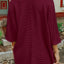Striped Open Front Knit Cardigan - Korvel