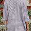 Striped Open Front Knit Cardigan - Korvel
