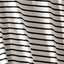 Striped Round Neck Short Sleeve Dress - Korvel