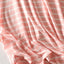 Striped Round Neck Short Sleeve Dress - Korvel