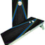 Vibrant Neon Striped Cornhole Boards for Ultimate Fun - Korvel