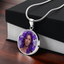 Strong Warrior Woman Pendant Necklace