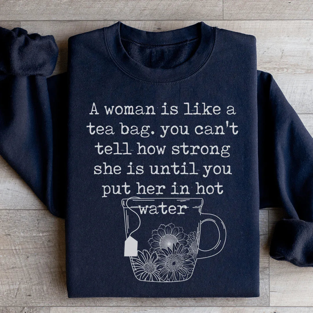 Empowering Strong Woman Sweatshirt