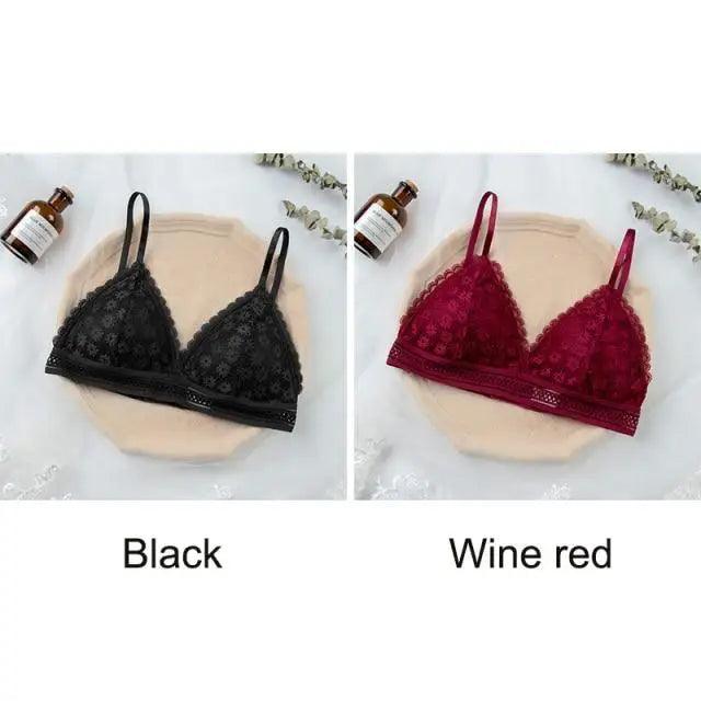 Elegant Women's Lace Bra - Comfort Fit with Beauty Back Design - Korvel