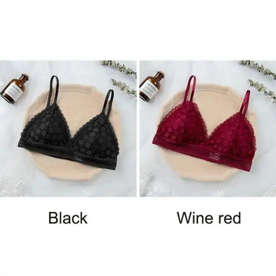 Elegant Women's Lace Bra - Comfort Fit with Beauty Back Design - Korvel