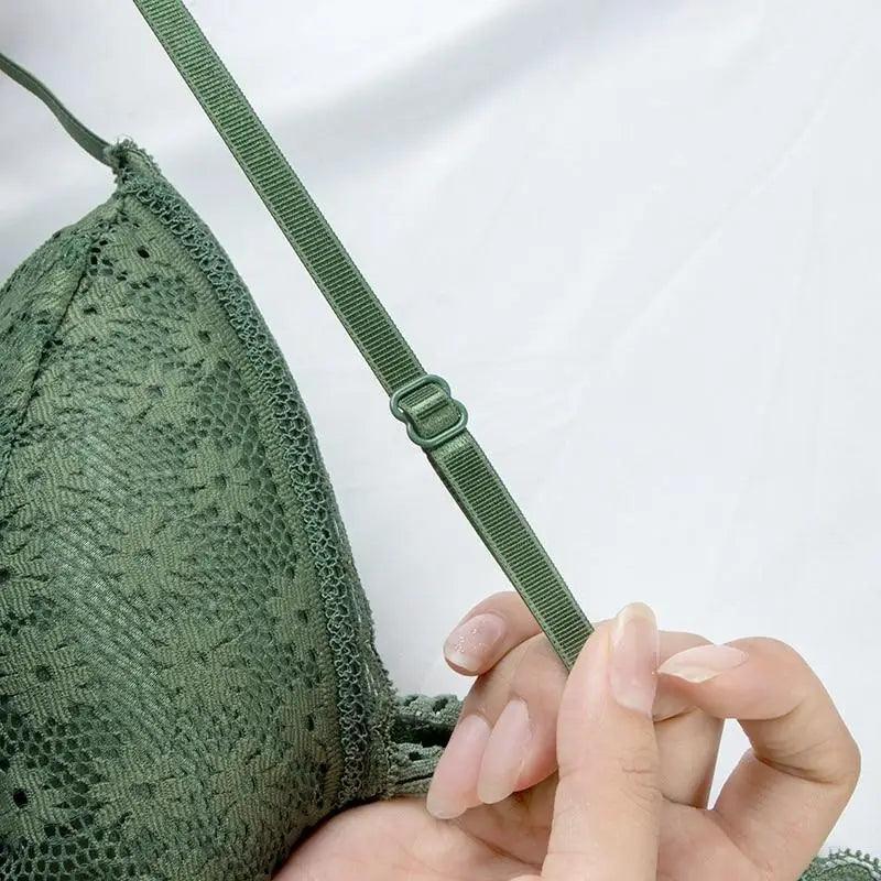 Elegant Women's Lace Bra - Comfort Fit with Beauty Back Design - Korvel