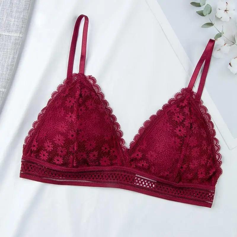 Elegant Women's Lace Bra - Comfort Fit with Beauty Back Design - Korvel