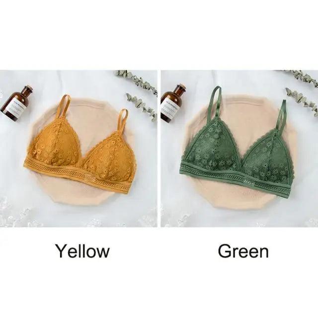 Elegant Women's Lace Bra - Comfort Fit with Beauty Back Design - Korvel