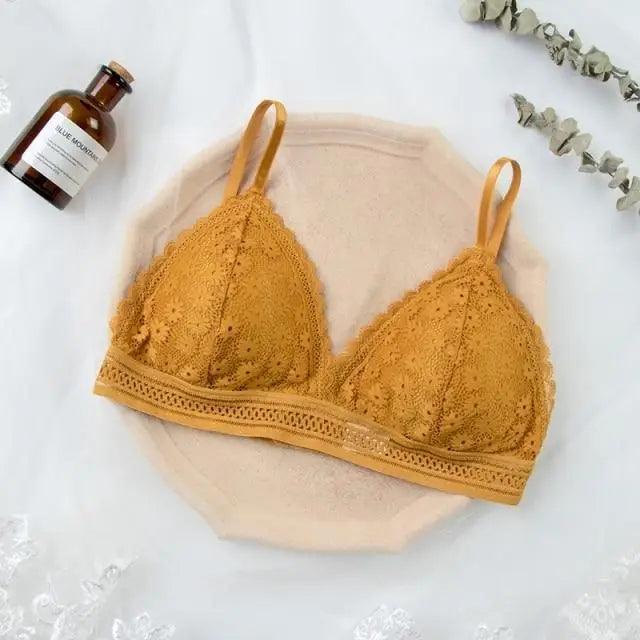 Elegant Women's Lace Bra - Comfort Fit with Beauty Back Design - Korvel