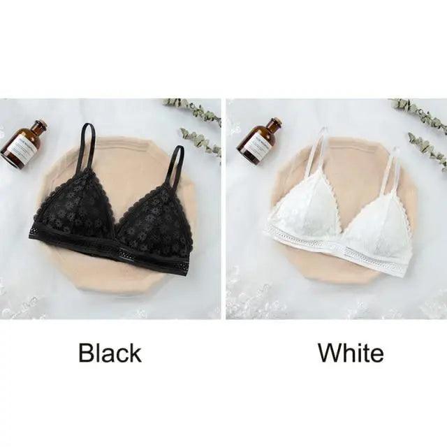Elegant Women's Lace Bra - Comfort Fit with Beauty Back Design - Korvel