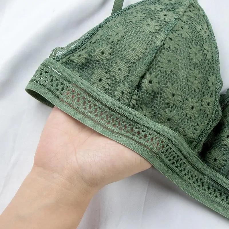 Elegant Women's Lace Bra - Comfort Fit with Beauty Back Design - Korvel