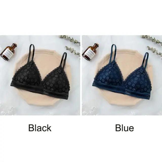Elegant Women's Lace Bra - Comfort Fit with Beauty Back Design - Korvel