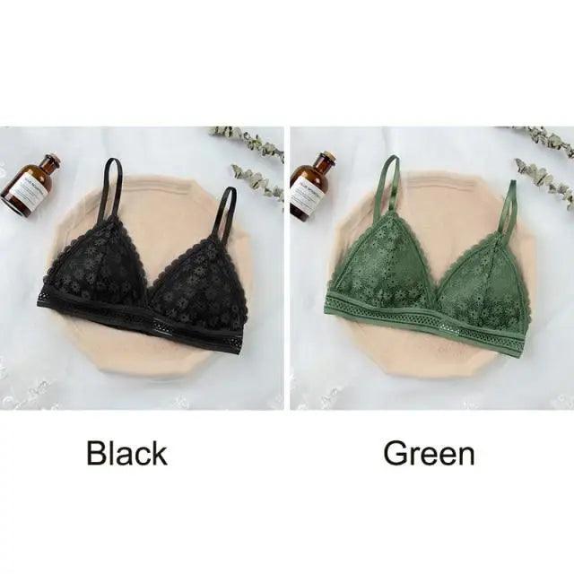 Elegant Women's Lace Bra - Comfort Fit with Beauty Back Design - Korvel