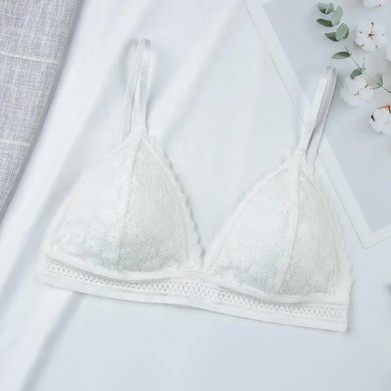 Elegant Women's Lace Bra - Comfort Fit with Beauty Back Design - Korvel