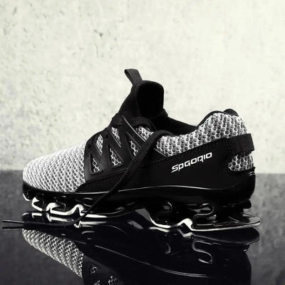Stylish Black Men's Casual Sneakers for Comfort and Sport