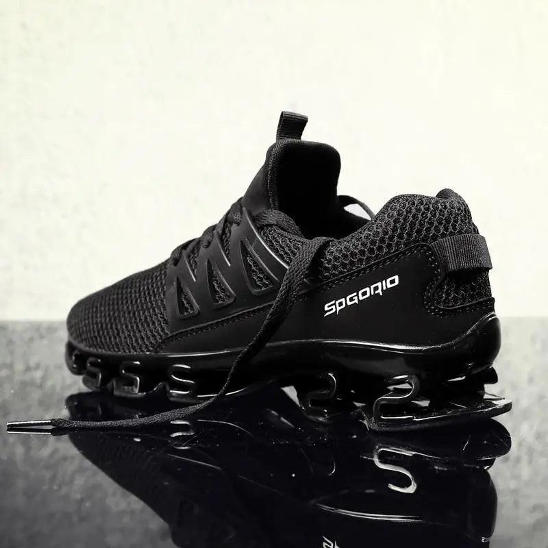 Baskets décontractées noires pour hommes alliant style et confort