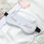 Chic Cat Eye & Ear Design Pure Silk Double-Sided Sleep Mask for Ultimate Comfort - Korvel