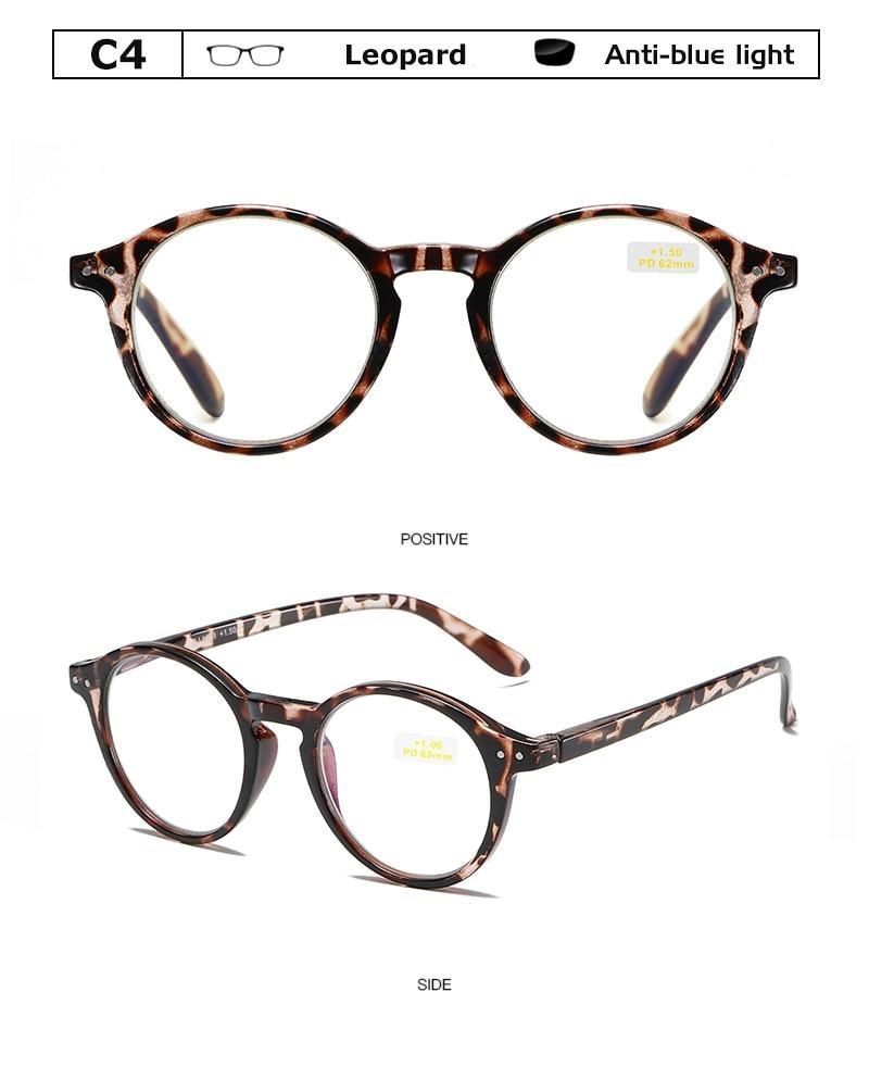 Gafas de lectura anti luz azul elegantes para hombres y mujeres
