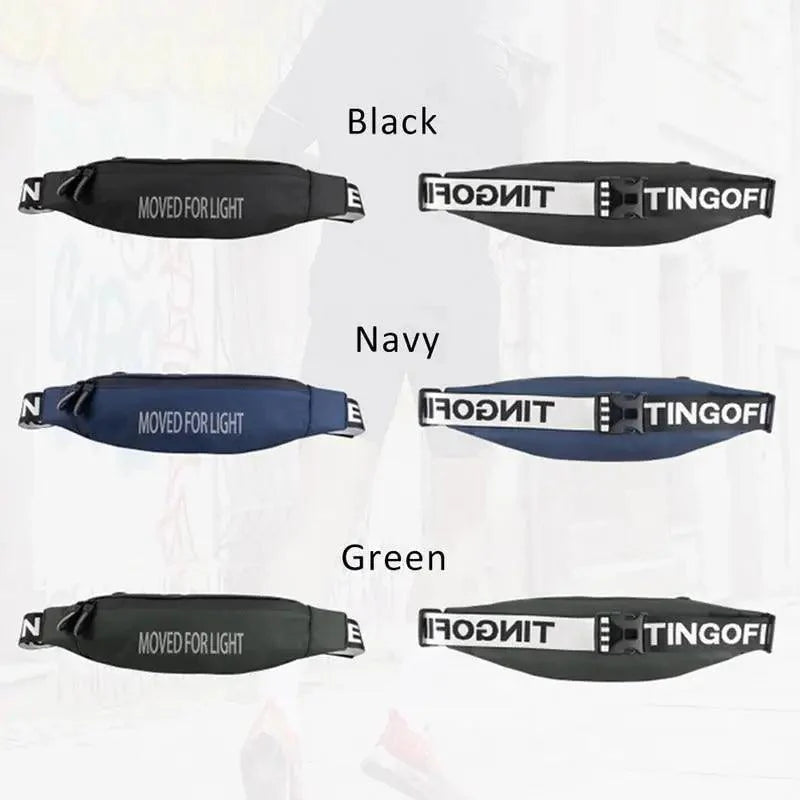 Elegant Waterproof Waist Pack for Outdoor Activities