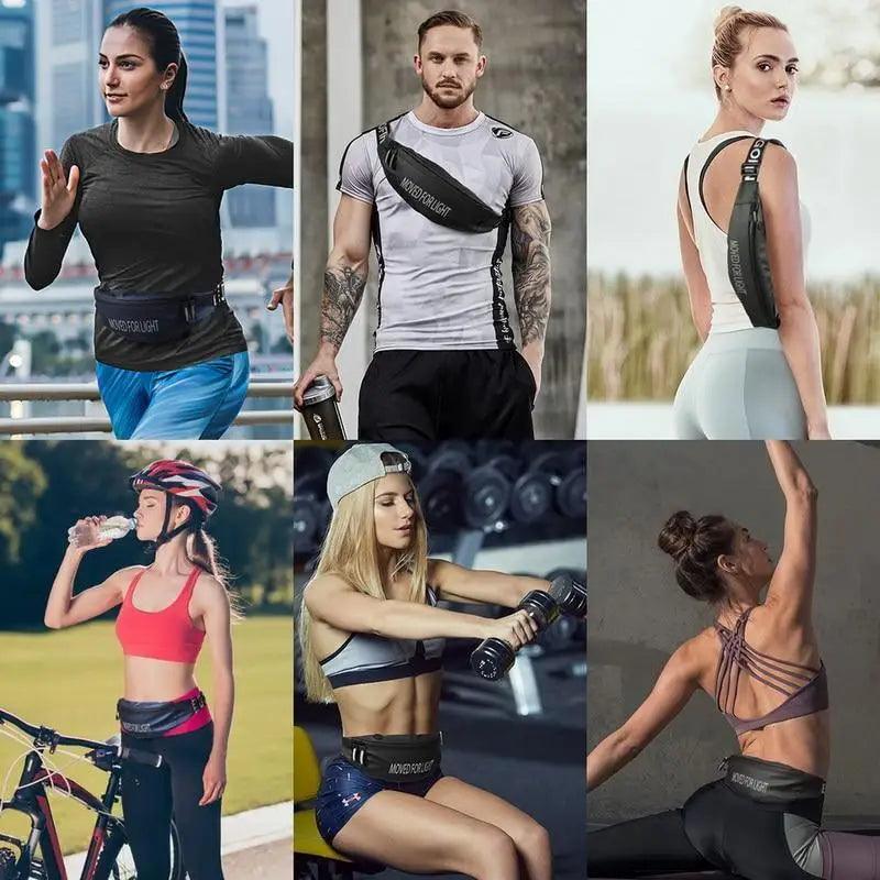 Elegant Waterproof Waist Pack for Outdoor Activities