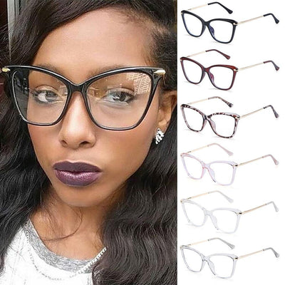 Stylish Cat Eye Blue Light Blocking Eyeglasses for All