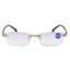 Lunettes de lecture sans monture bloquant la lumière bleue