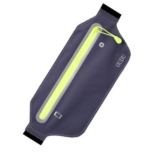 Ultra-Sleek Waterproof Waist Bag for Runners - Adjustable Mini Fanny Pack - Korvel