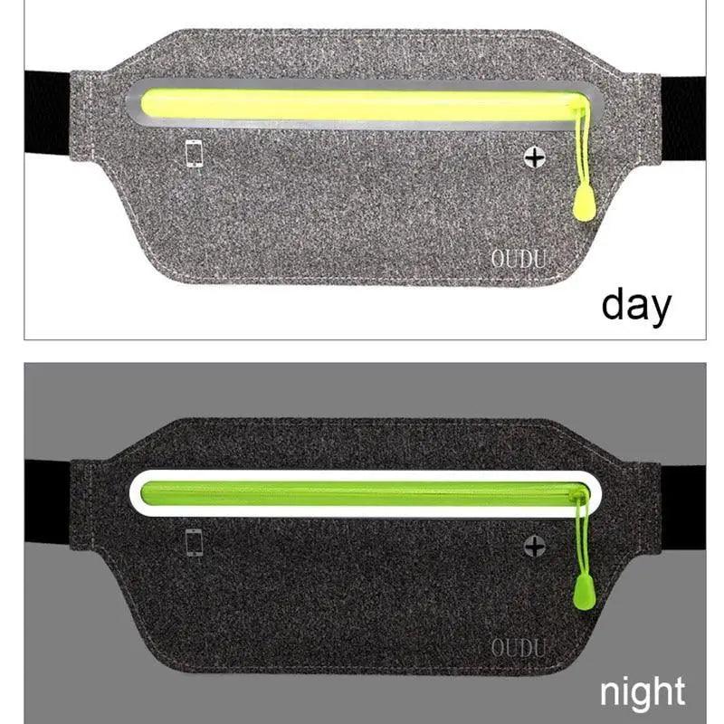 Ultra-Sleek Waterproof Waist Bag for Runners - Adjustable Mini Fanny Pack - Korvel
