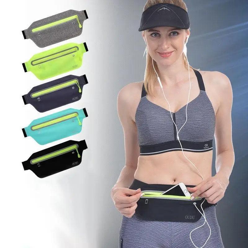 Ultra-Sleek Waterproof Waist Bag for Runners - Adjustable Mini Fanny Pack - Korvel