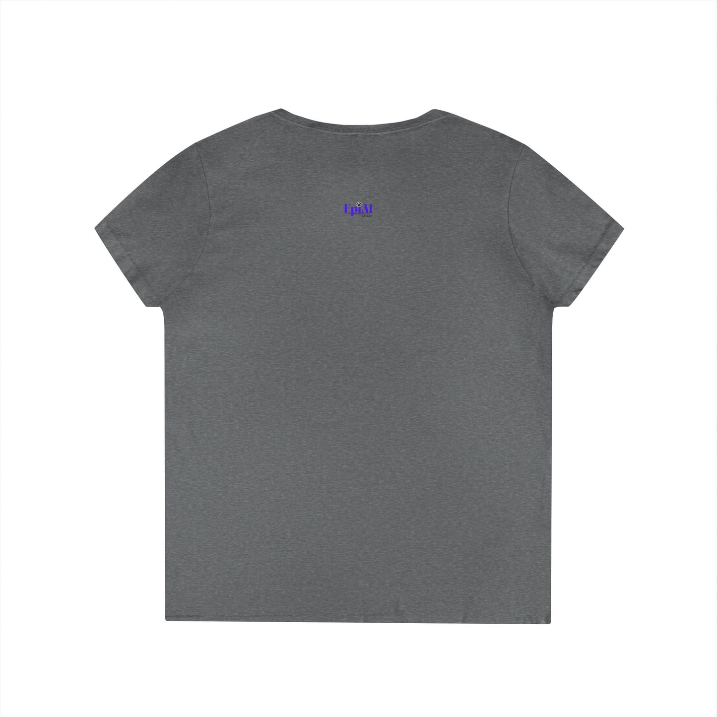 T-shirt à col en V Meow Stylé pour Femmes - Idéal pour les Amoureux des Chats