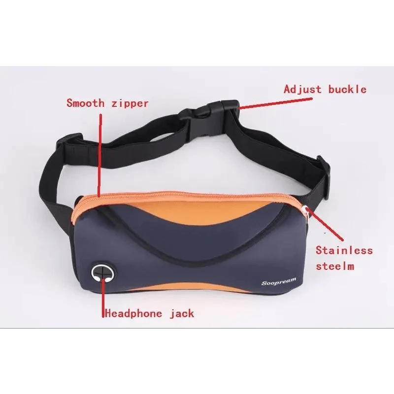 Stylish Waterproof Neoprene Fanny Pack for Travel & Sports